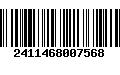 Código de Barras 2411468007568