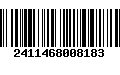 Código de Barras 2411468008183