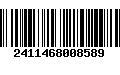 Código de Barras 2411468008589