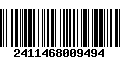 Código de Barras 2411468009494