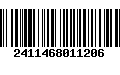 Código de Barras 2411468011206