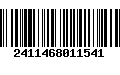 Código de Barras 2411468011541