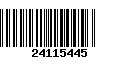 Código de Barras 24115445