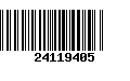 Código de Barras 24119405