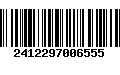 Código de Barras 2412297006555