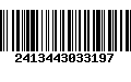 Código de Barras 2413443033197