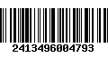 Código de Barras 2413496004793