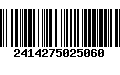 Código de Barras 2414275025060