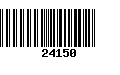 Código de Barras 24150