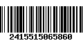 Código de Barras 2415515065860