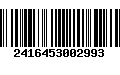 Código de Barras 2416453002993