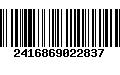 Código de Barras 2416869022837