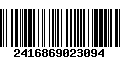 Código de Barras 2416869023094