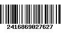 Código de Barras 2416869027627