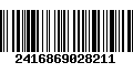 Código de Barras 2416869028211