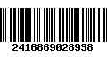 Código de Barras 2416869028938