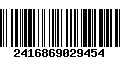 Código de Barras 2416869029454