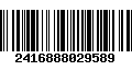 Código de Barras 2416888029589