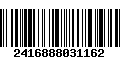 Código de Barras 2416888031162