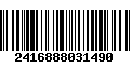 Código de Barras 2416888031490