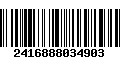 Código de Barras 2416888034903