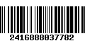 Código de Barras 2416888037782