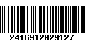 Código de Barras 2416912029127