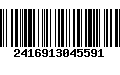 Código de Barras 2416913045591