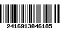 Código de Barras 2416913046185