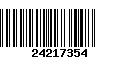 Código de Barras 24217354