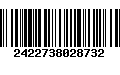 Código de Barras 2422738028732