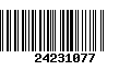 Código de Barras 24231077