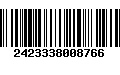 Código de Barras 2423338008766