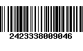 Código de Barras 2423338009046