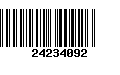 Código de Barras 24234092