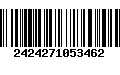 Código de Barras 2424271053462