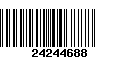 Código de Barras 24244688