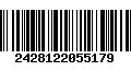 Código de Barras 2428122055179