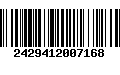 Código de Barras 2429412007168