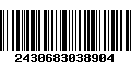 Código de Barras 2430683038904