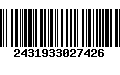 Código de Barras 2431933027426