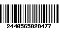 Código de Barras 2440565020477