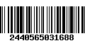 Código de Barras 2440565031688