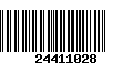 Código de Barras 24411028