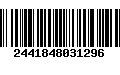 Código de Barras 2441848031296