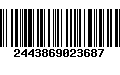 Código de Barras 2443869023687