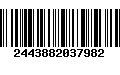 Código de Barras 2443882037982