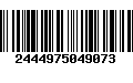 Código de Barras 2444975049073