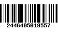 Código de Barras 2446405019557