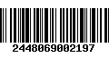 Código de Barras 2448069002197